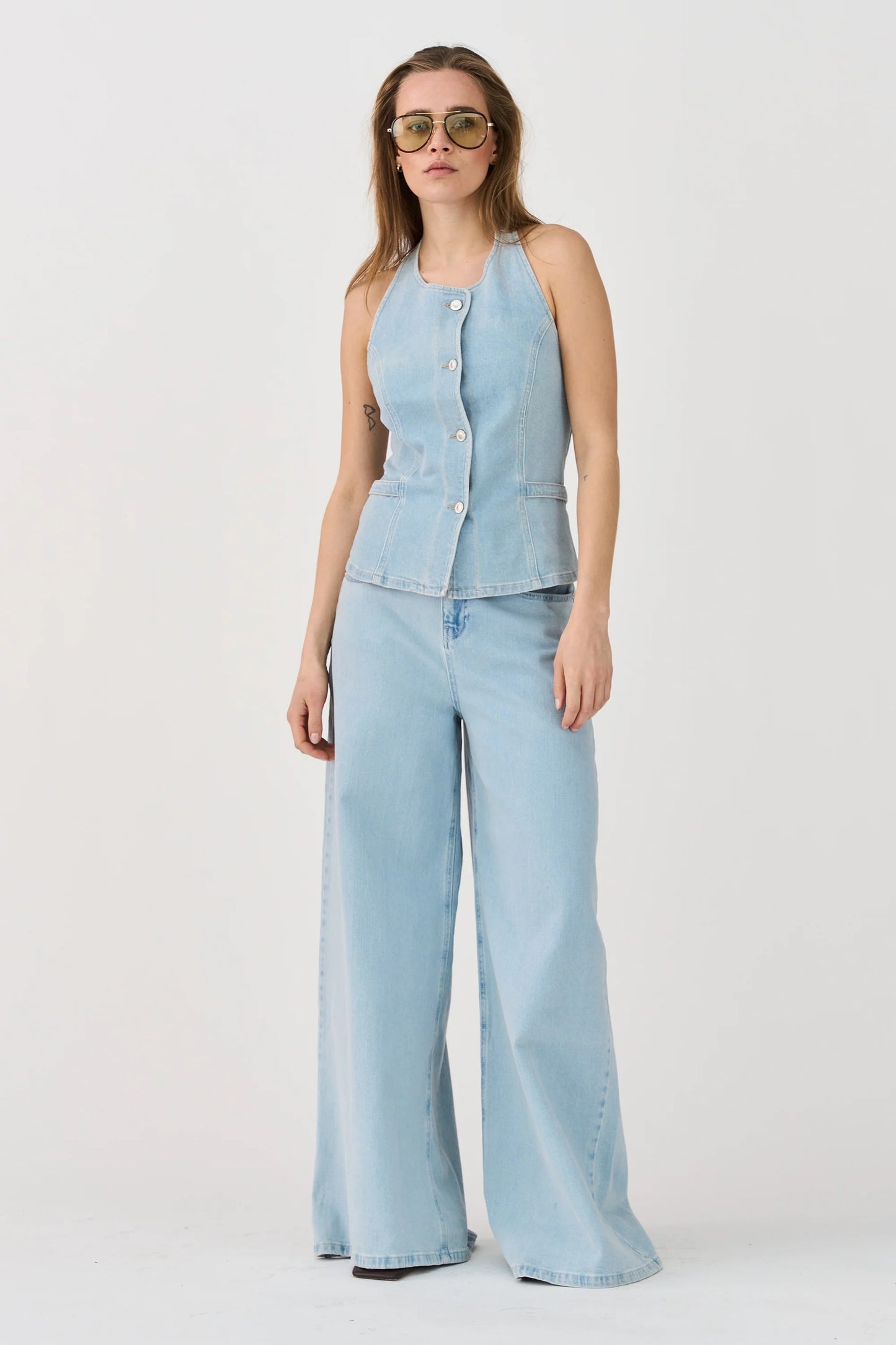 Tyla Oversize Jeans Wash Cannes