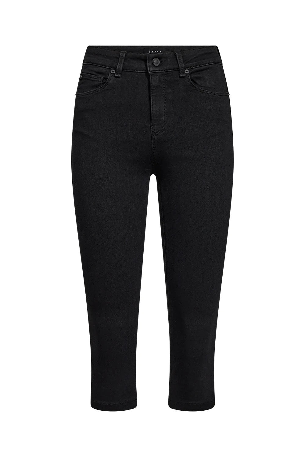 Alexa Capri Jeans Wash Cool Excellent Black