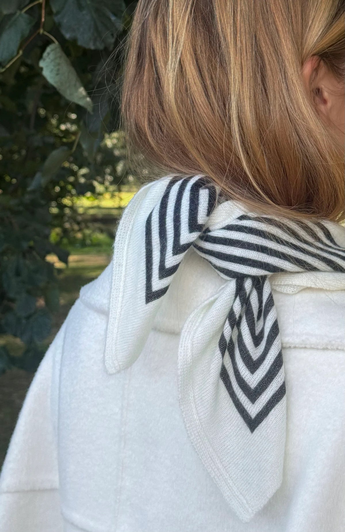 Cashmere Striped Scarf
