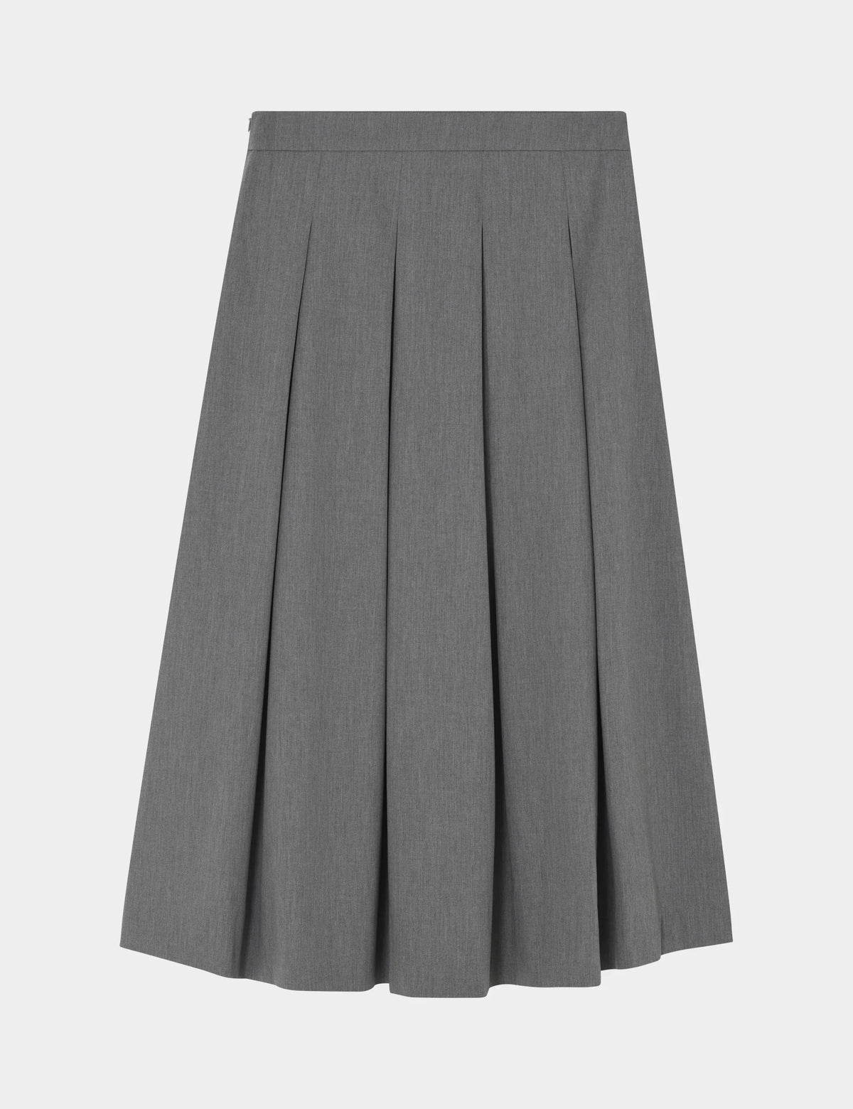 Chai Classic Gabardine Kjol Grå