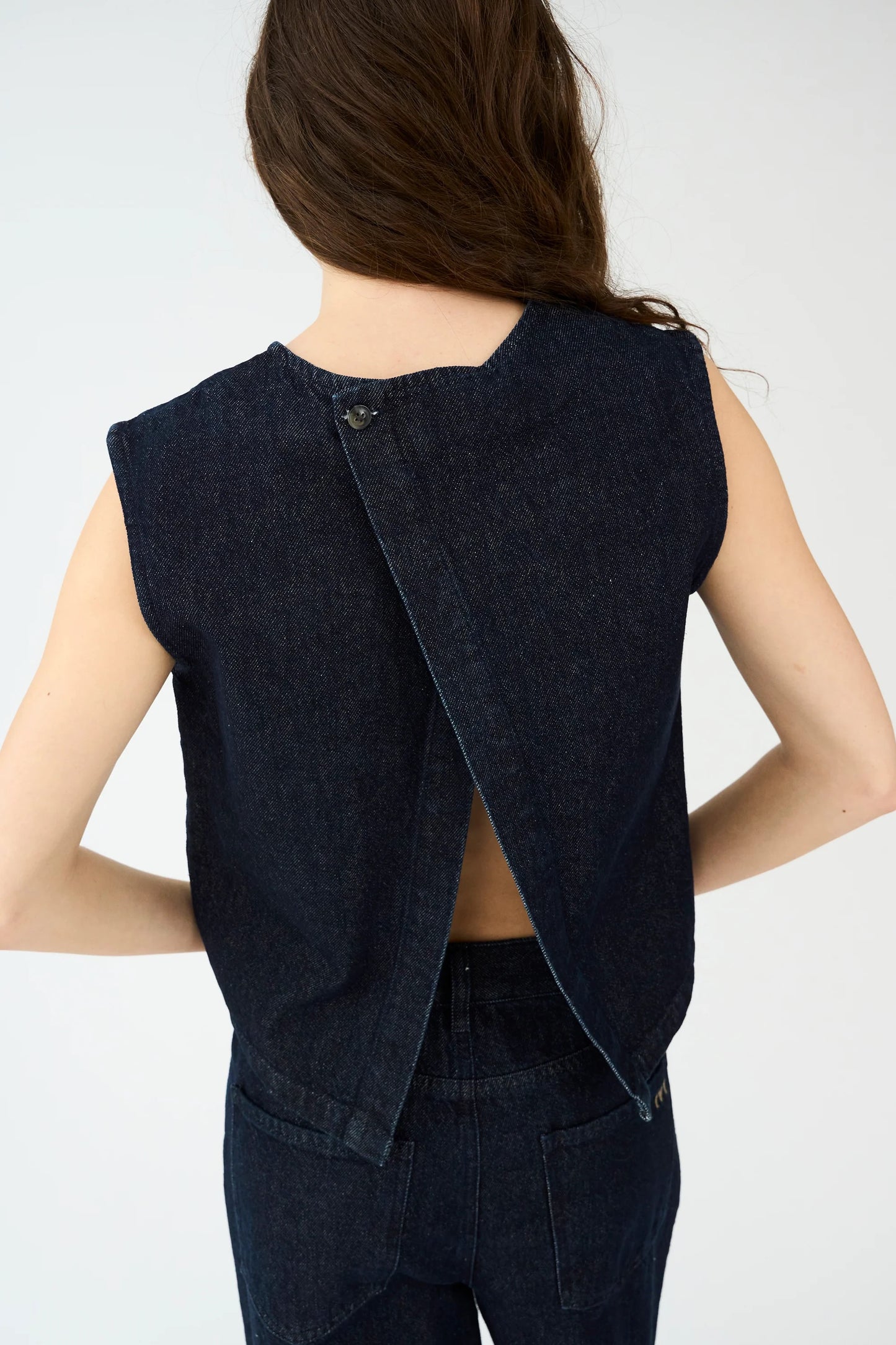 Heaven Cross Back Top Wash Hong Kong Rinse