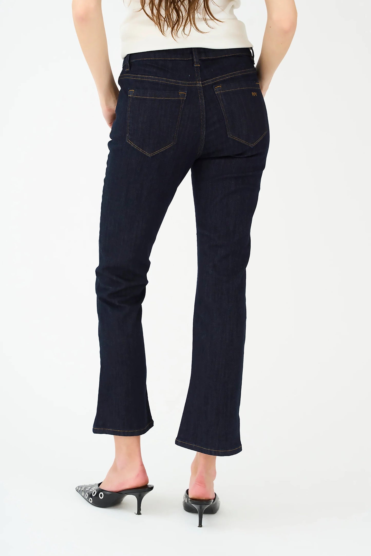 Johanna Kick Flare Jeans Wash Rinse Vicky