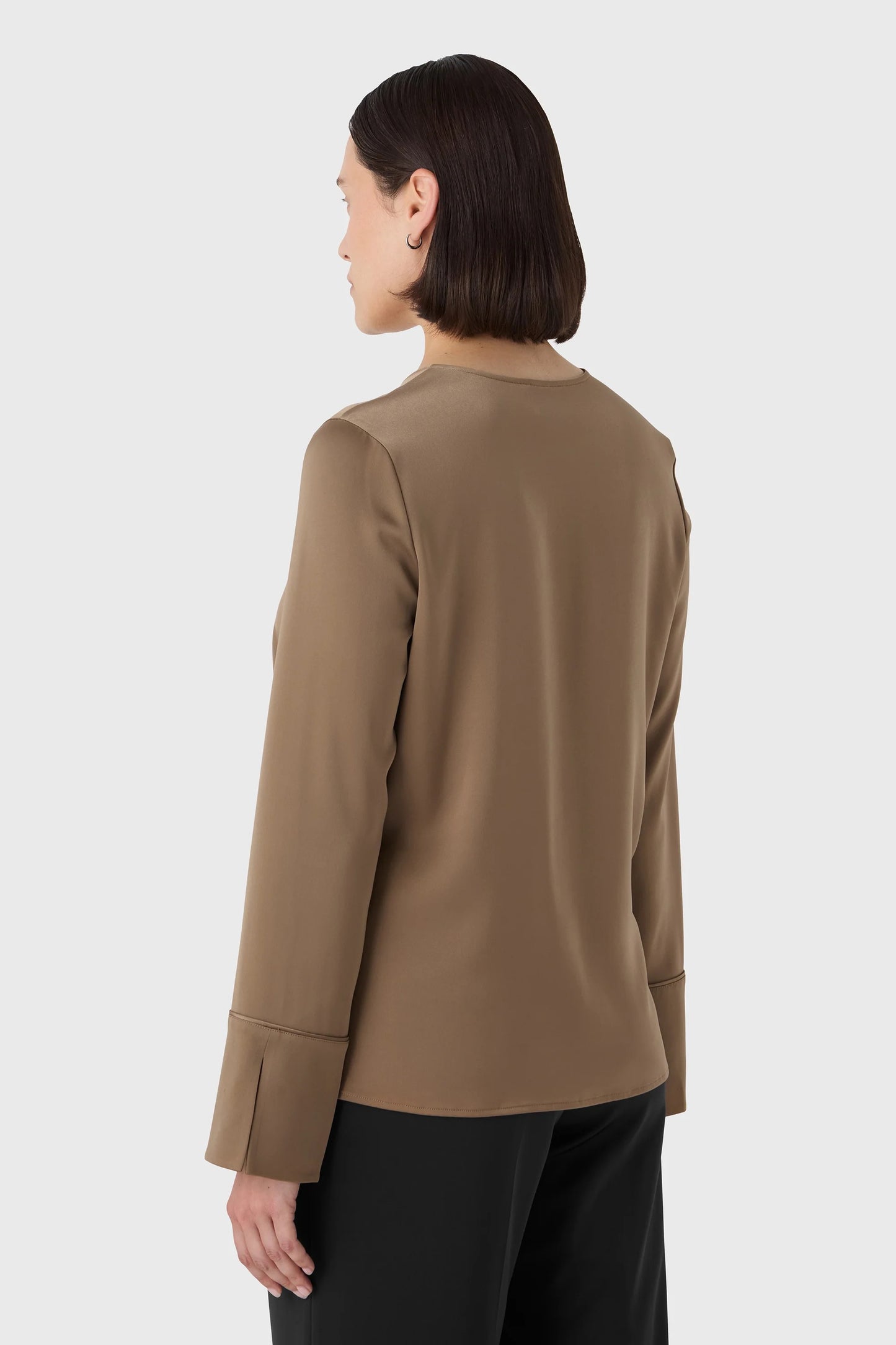 Angela Satin Blus