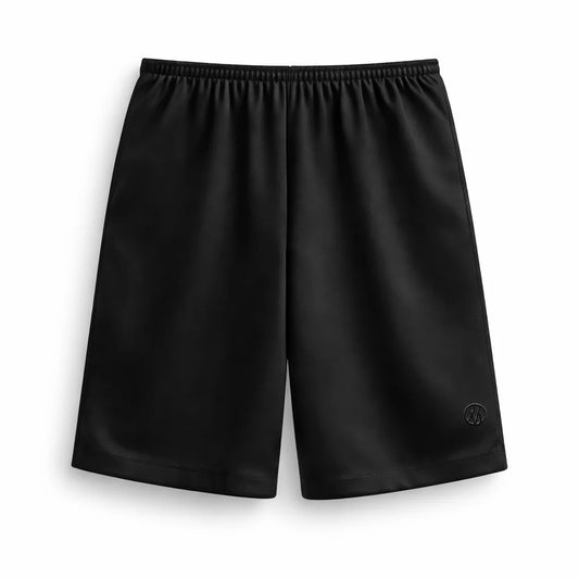 Satin Shorts Svart