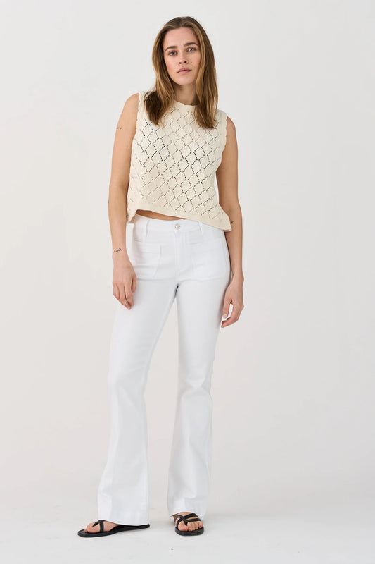 Ann Charlotte Jeans White