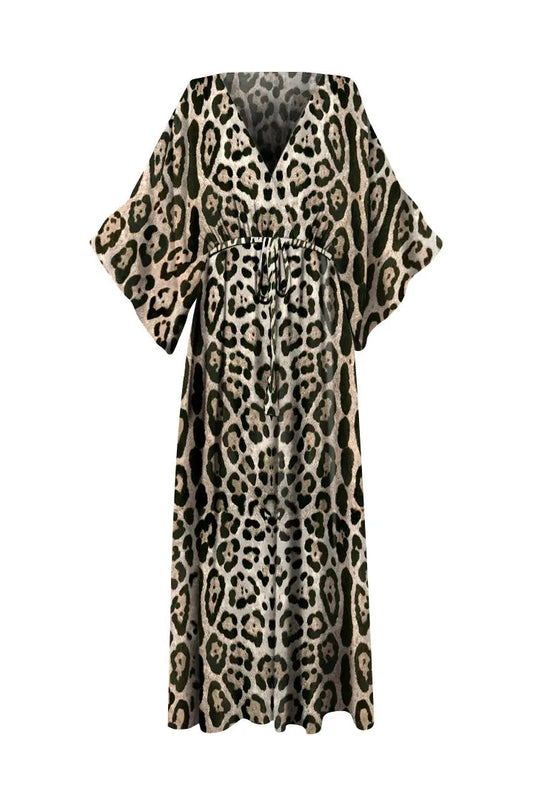 Bella Maxi Dress Cheeta