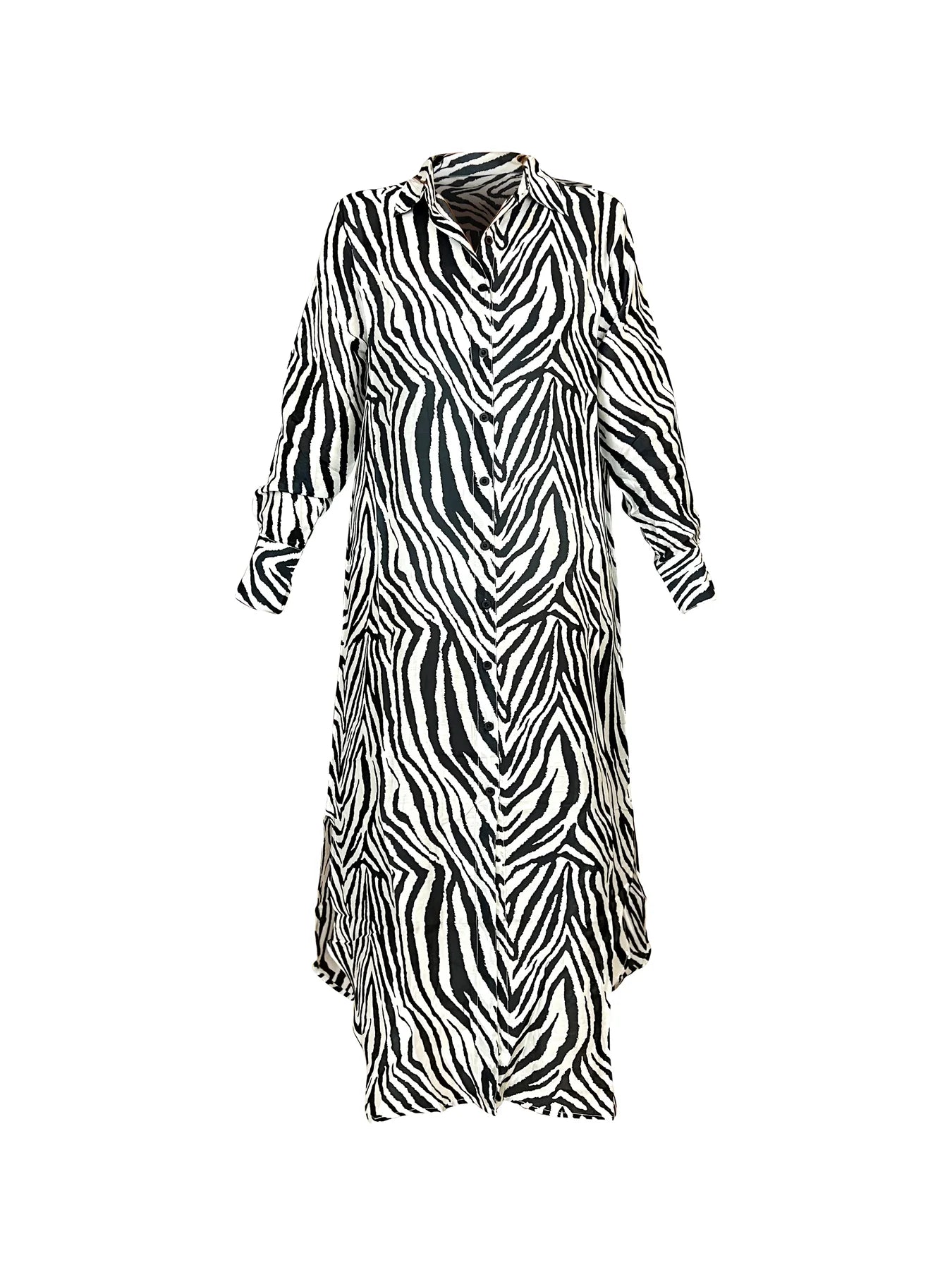 Skjortklänning Black Stripes