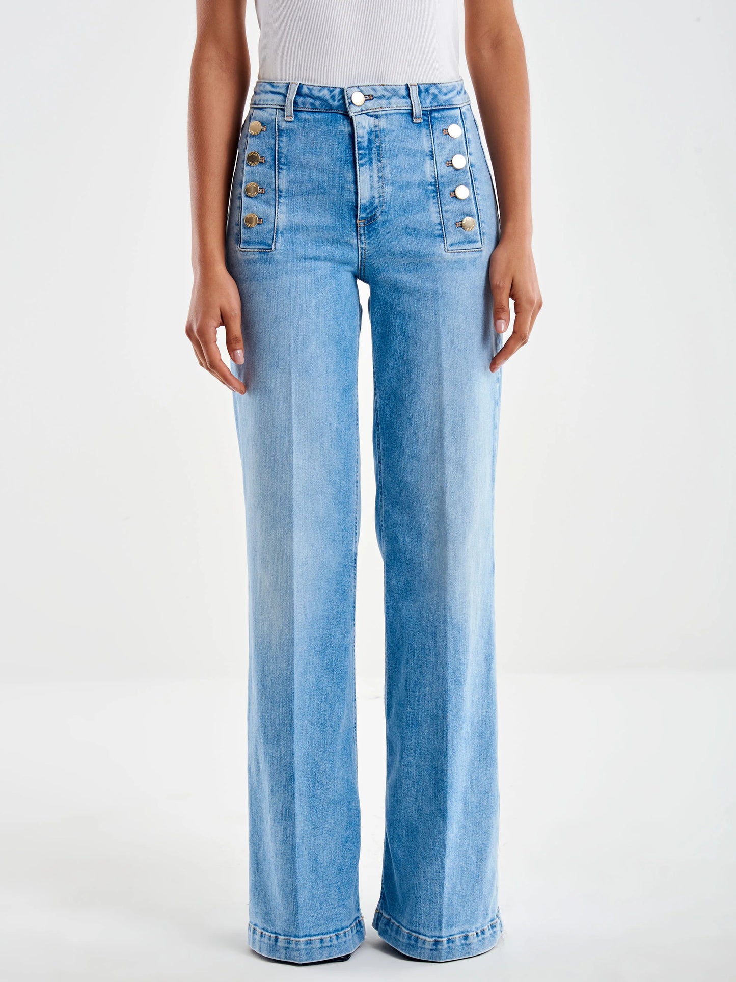 Giudith Jeans Med Knappar