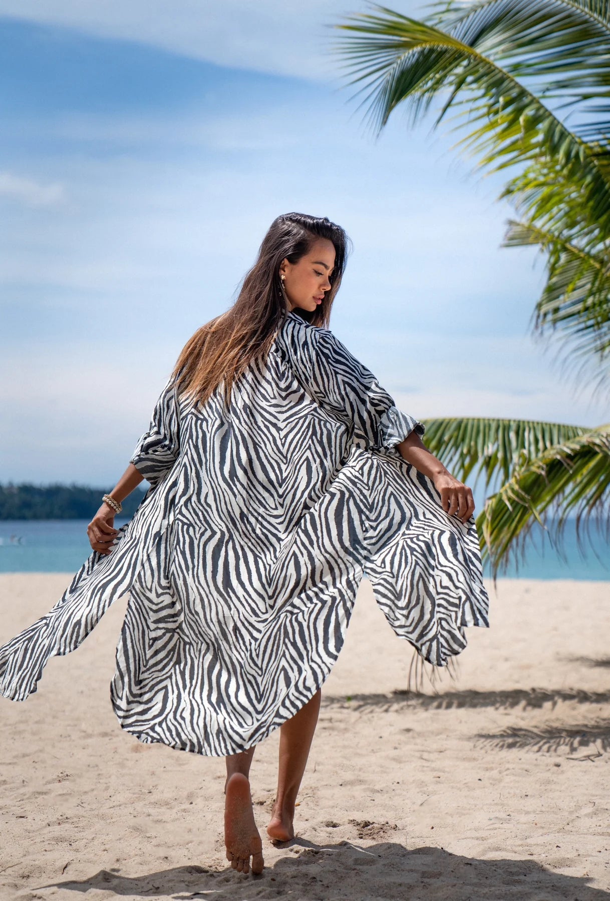 Skjortklänning Black Stripes