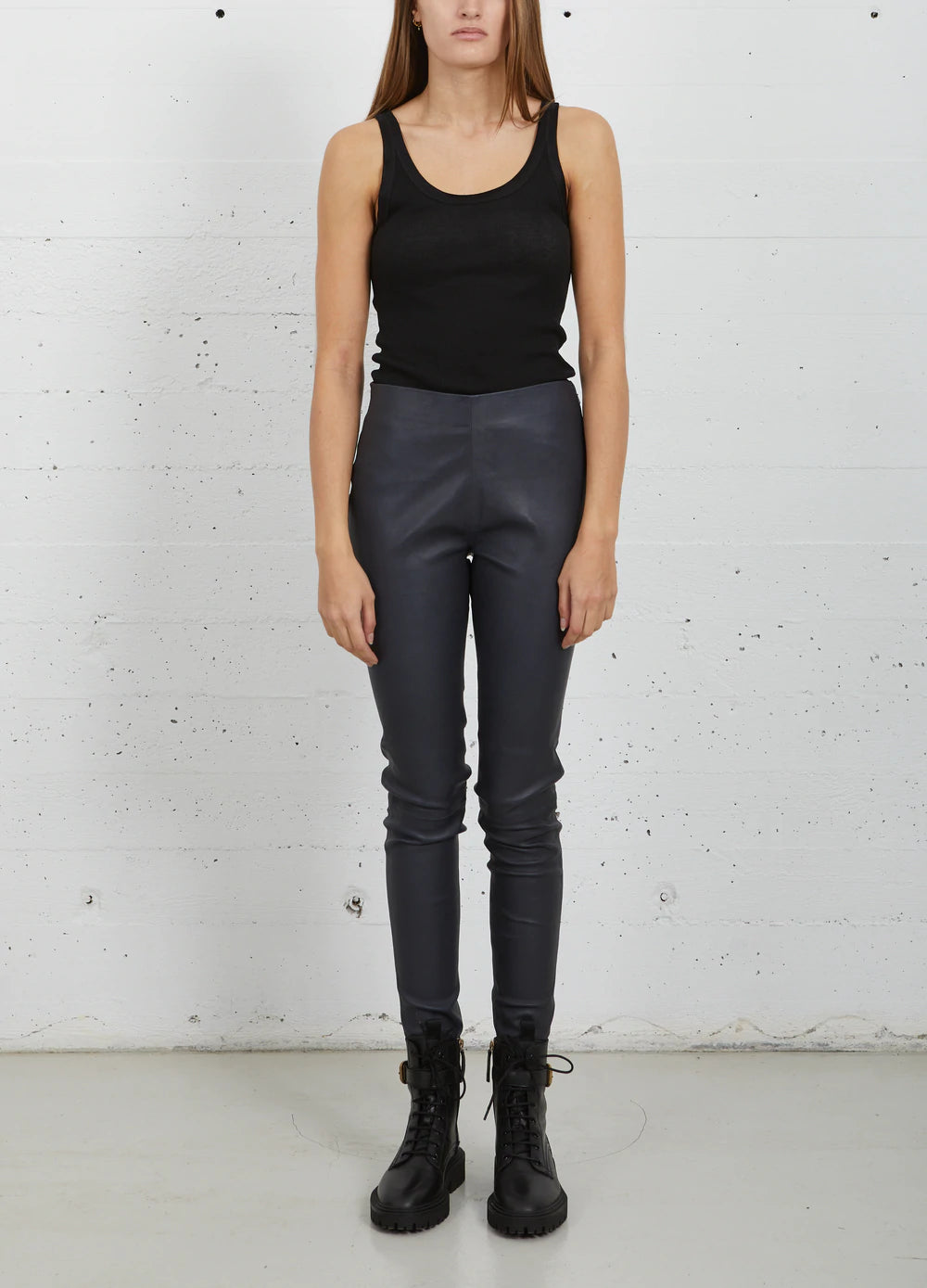 Mynte leather leggings