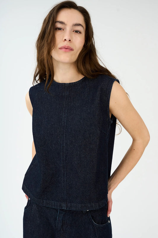 Heaven Cross Back Top Wash Hong Kong Rinse