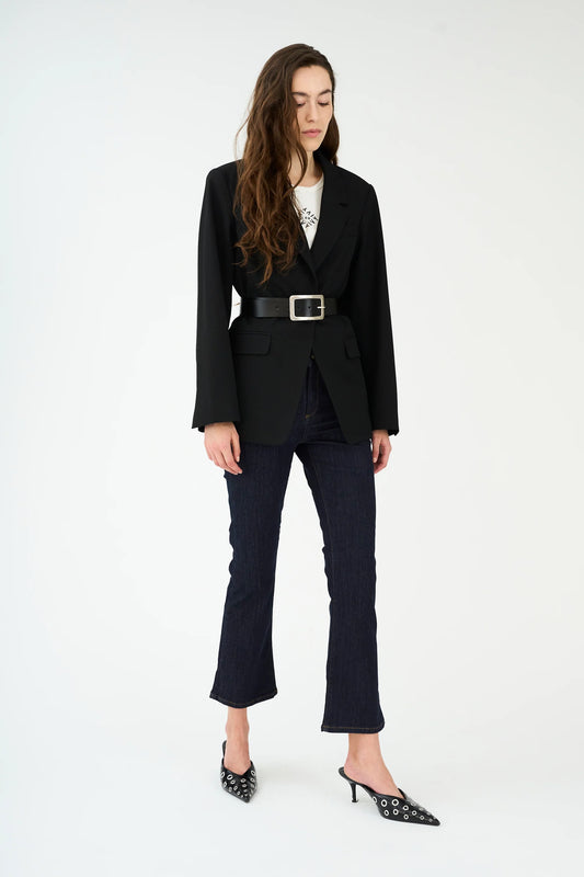Johanna Kick Flare Jeans Wash Rinse Vicky