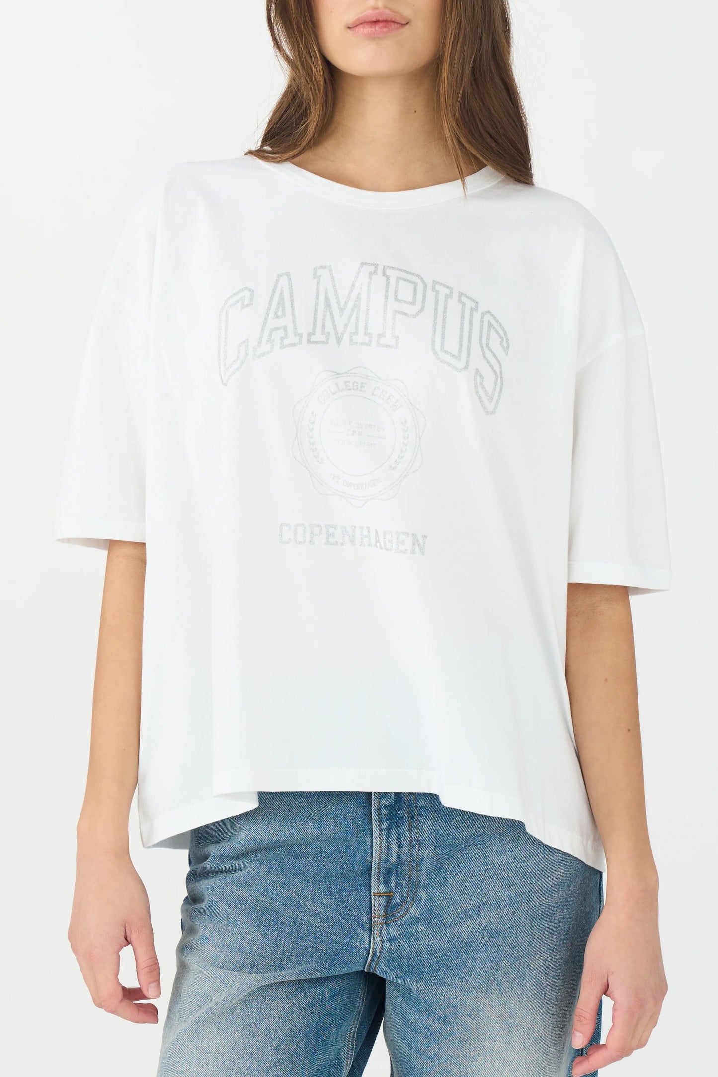 Campus Glitter Tee