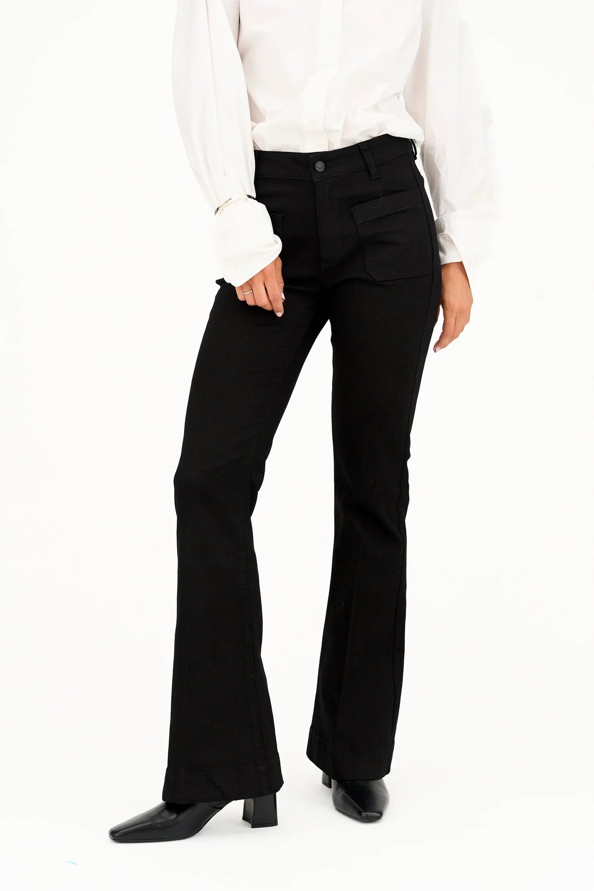 Ann Charlotte Jeans Wash Black Penny Lane