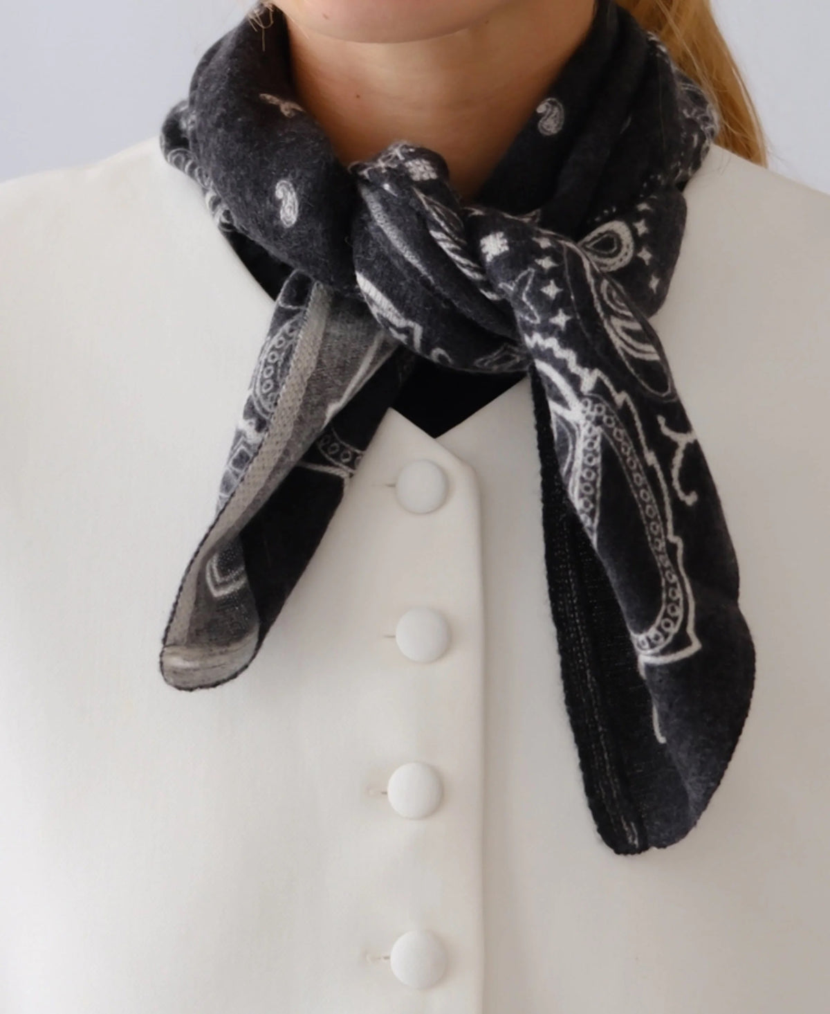 Cashmere Paisley Scarf