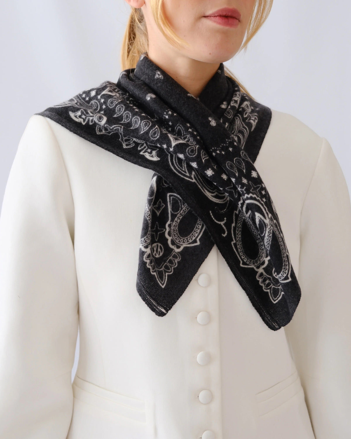 Cashmere Paisley Scarf
