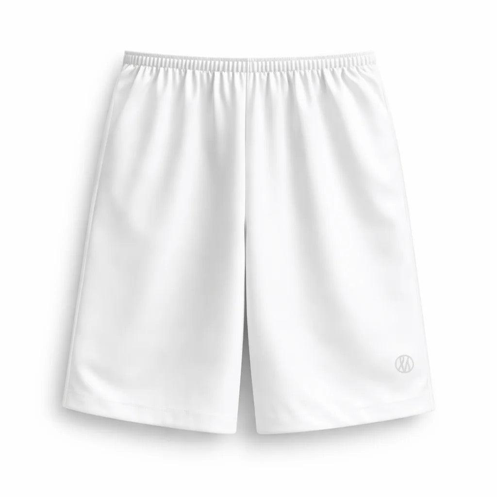 Satin Shorts Vit