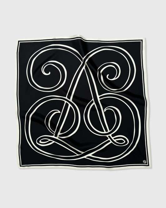Monogram Scarf