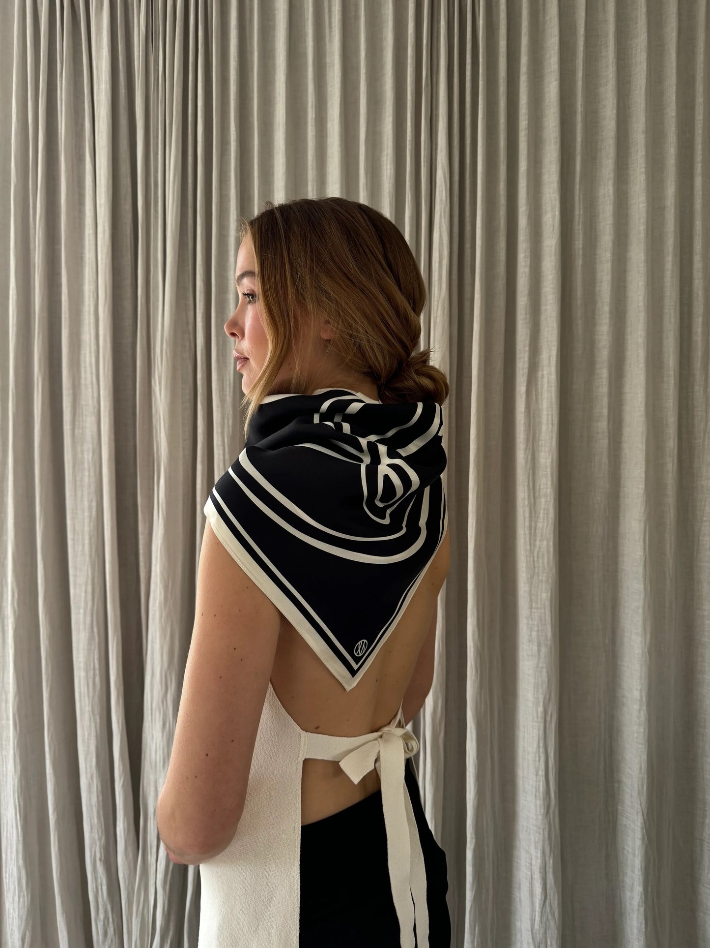 Monogram Scarf