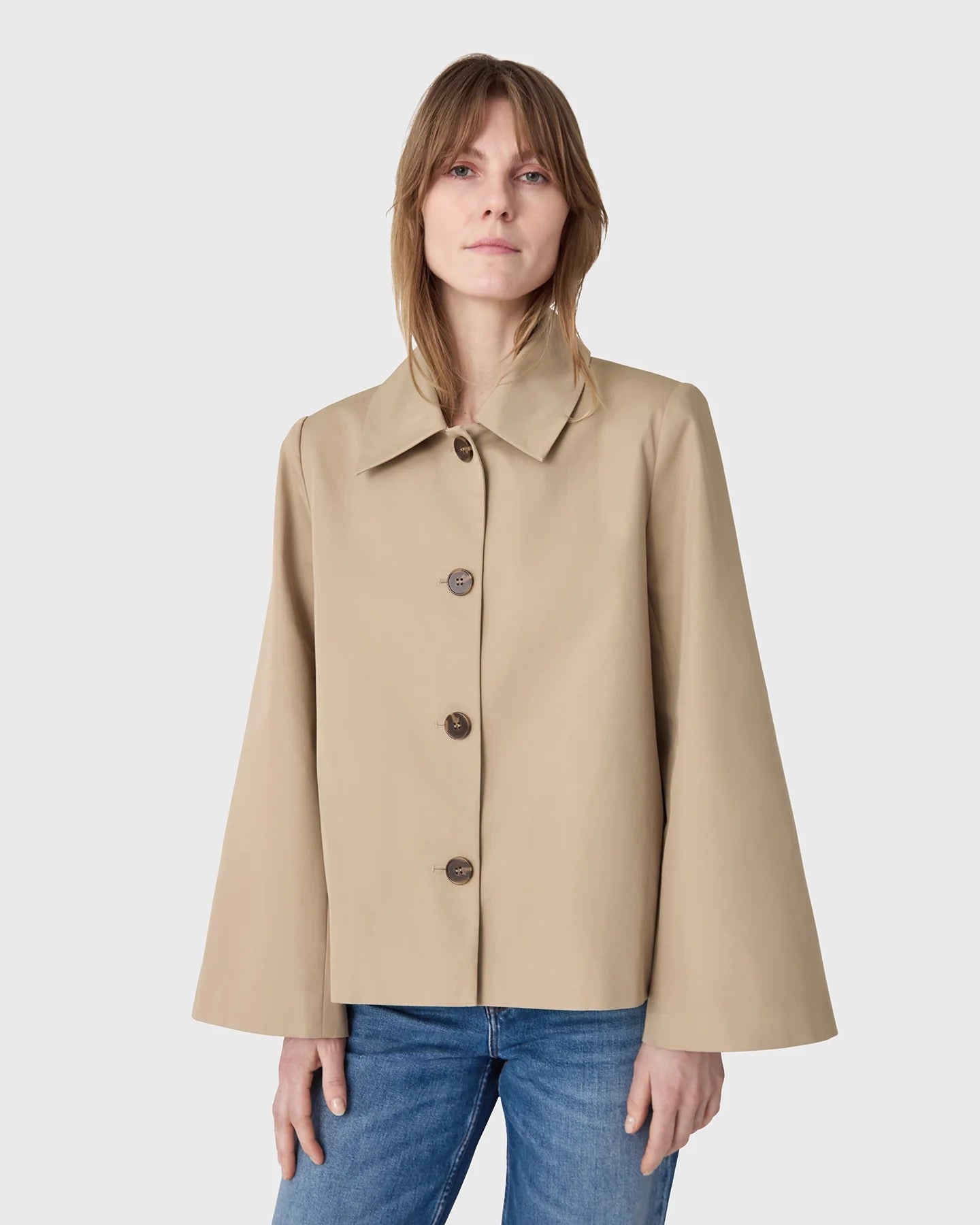 Coline trenchjacka i bomull