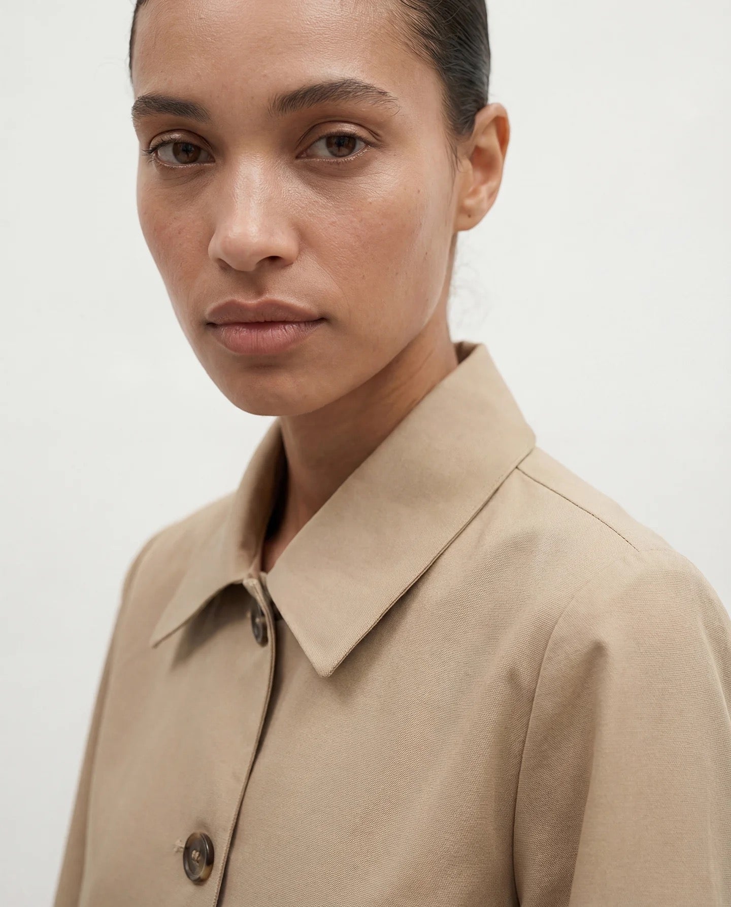 Coline trenchjacka i bomull