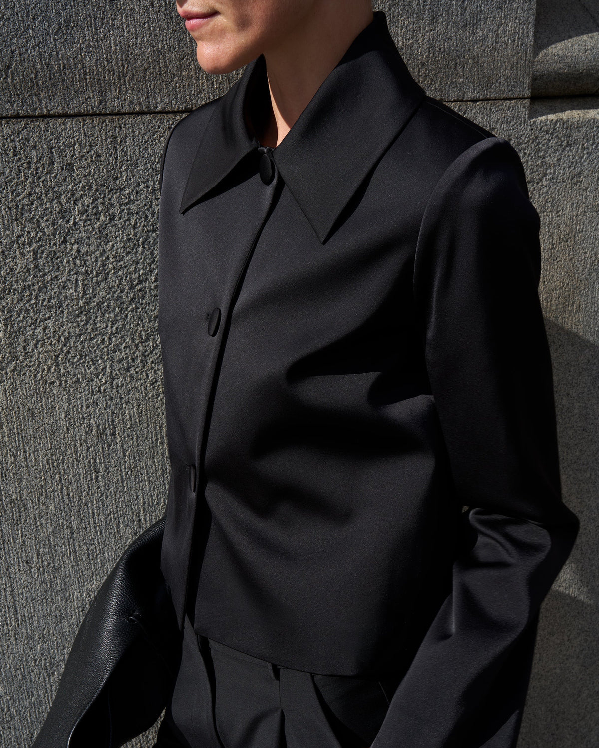 Donna Satin Kavaj