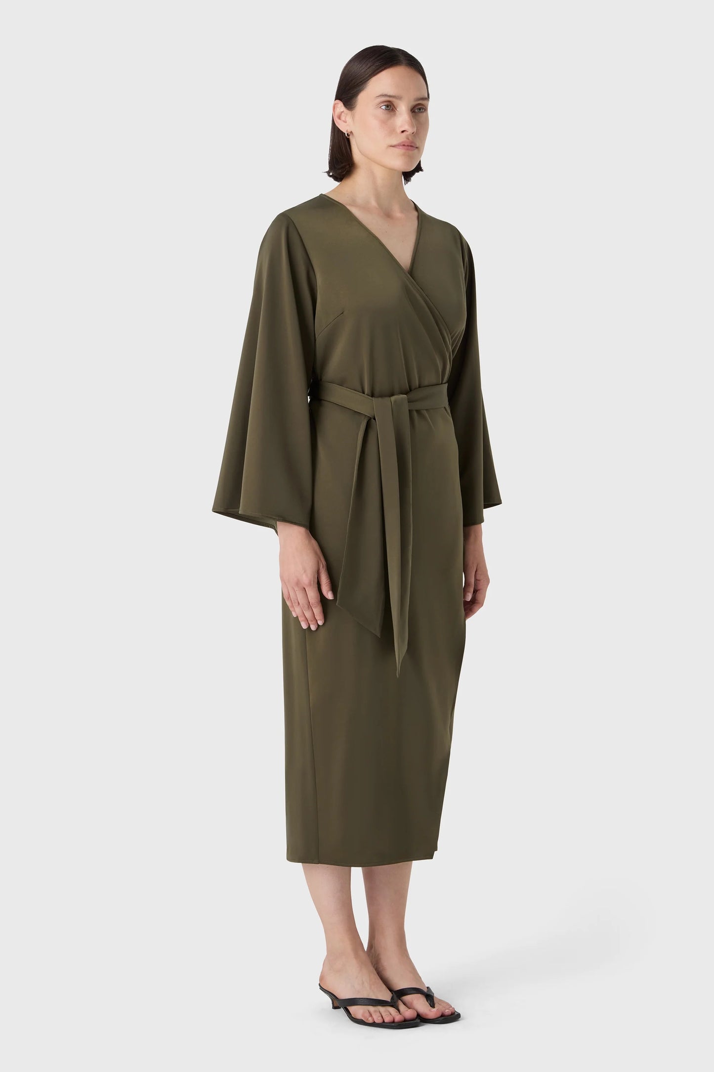 Mira Satin Klänning