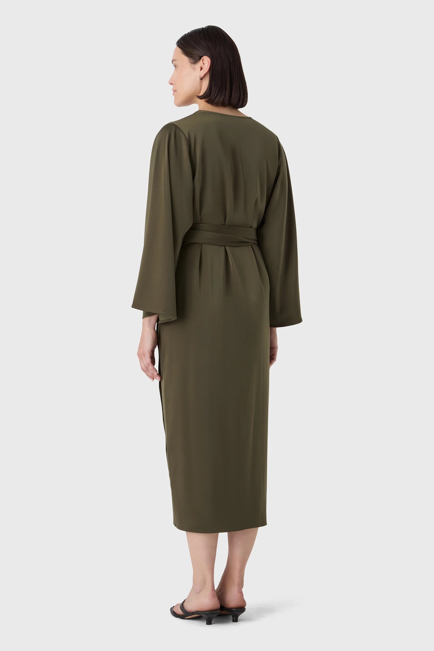 Mira Satin Klänning