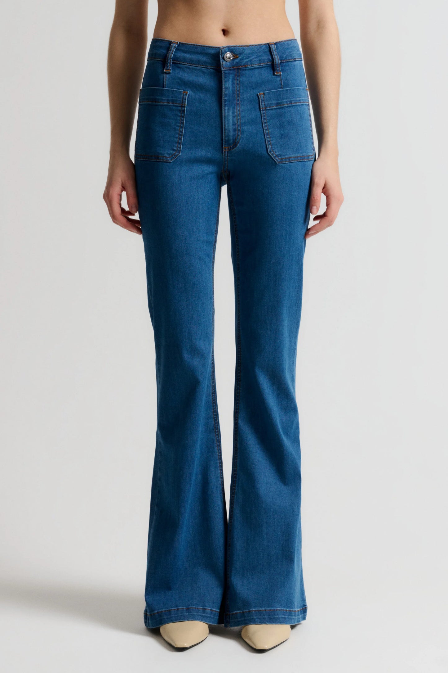 Ann Charlotte Jeans Excl. Greece Rinse Blue